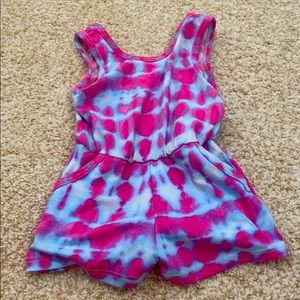 Tie dye romper 💕 adorable for baby girls